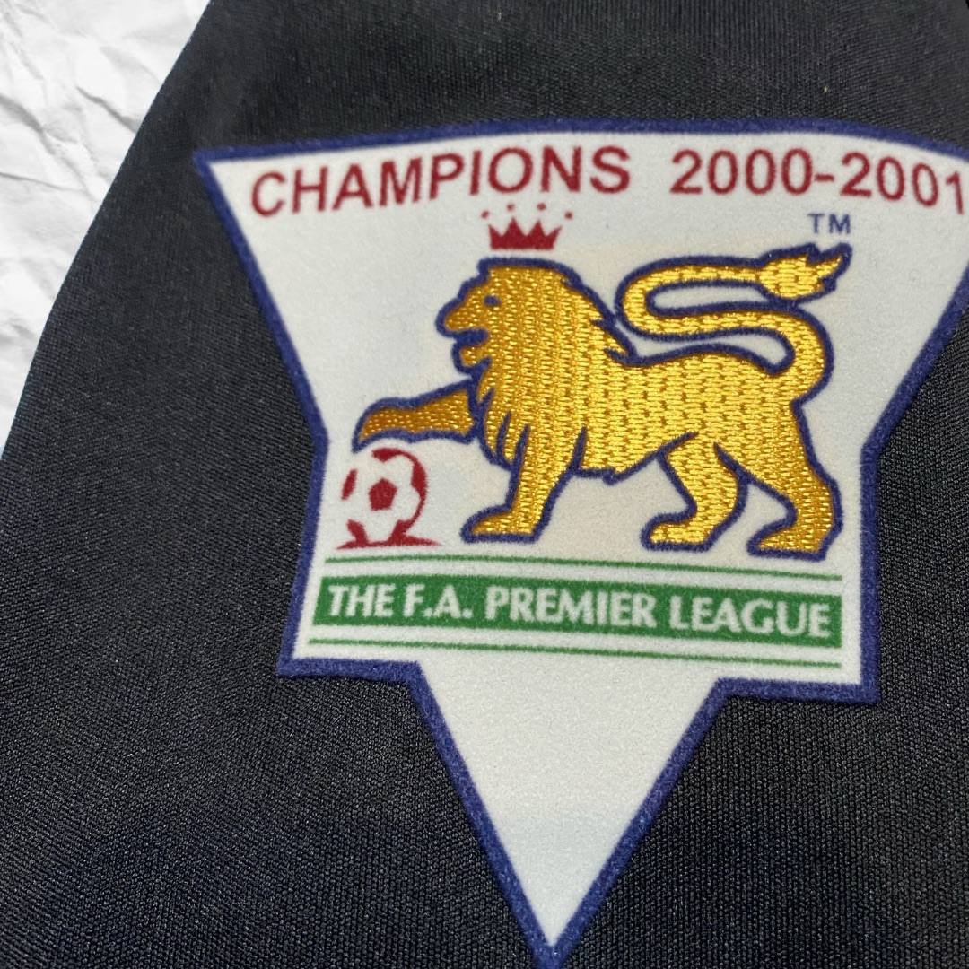 Manchester United 100 years Anniversary double sided away jersey. Season 01/02. Ruud van Nistelrooy.