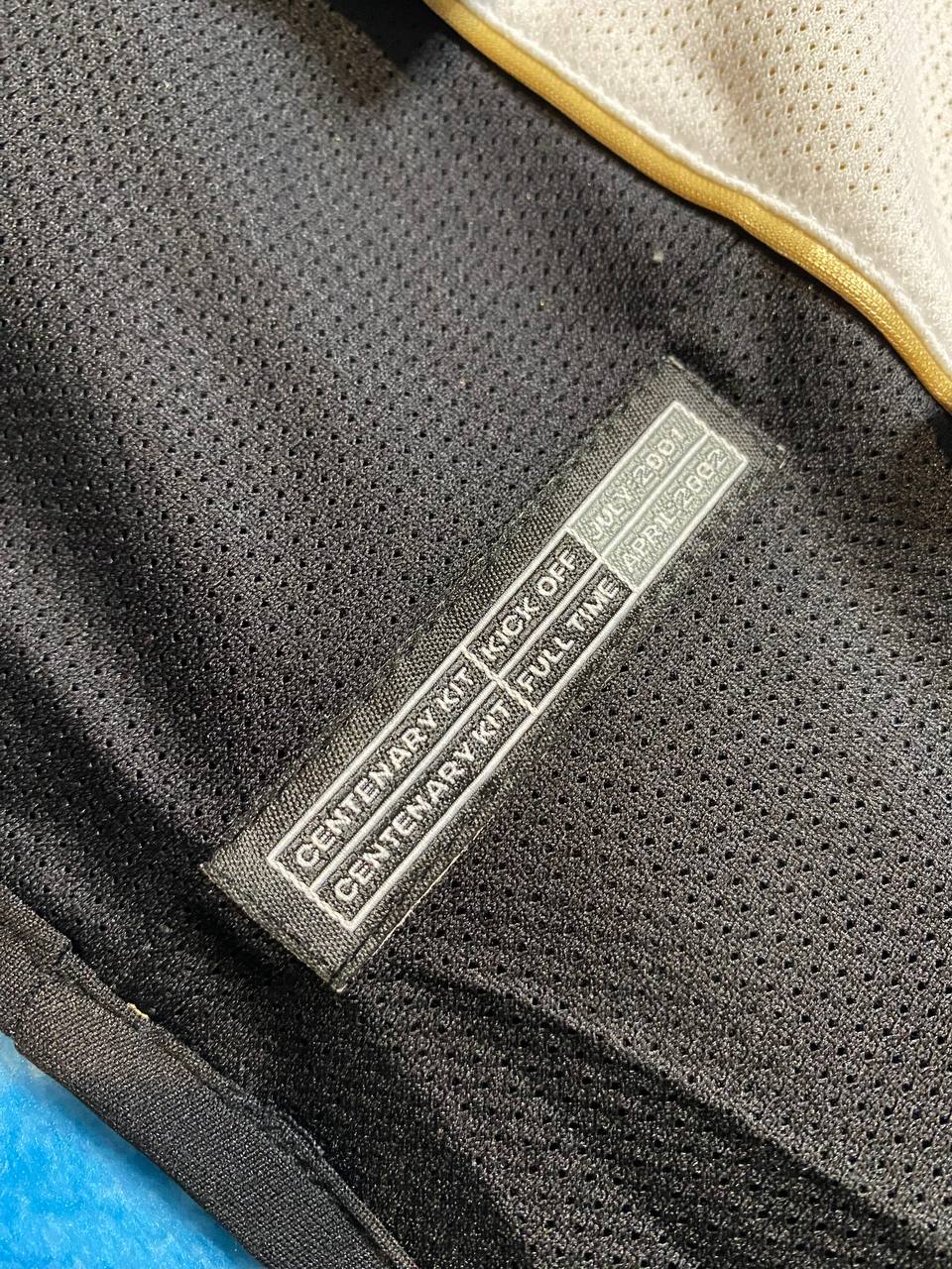 Manchester United 100 years Anniversary double sided away jersey. Season 01/02. Ruud van Nistelrooy.