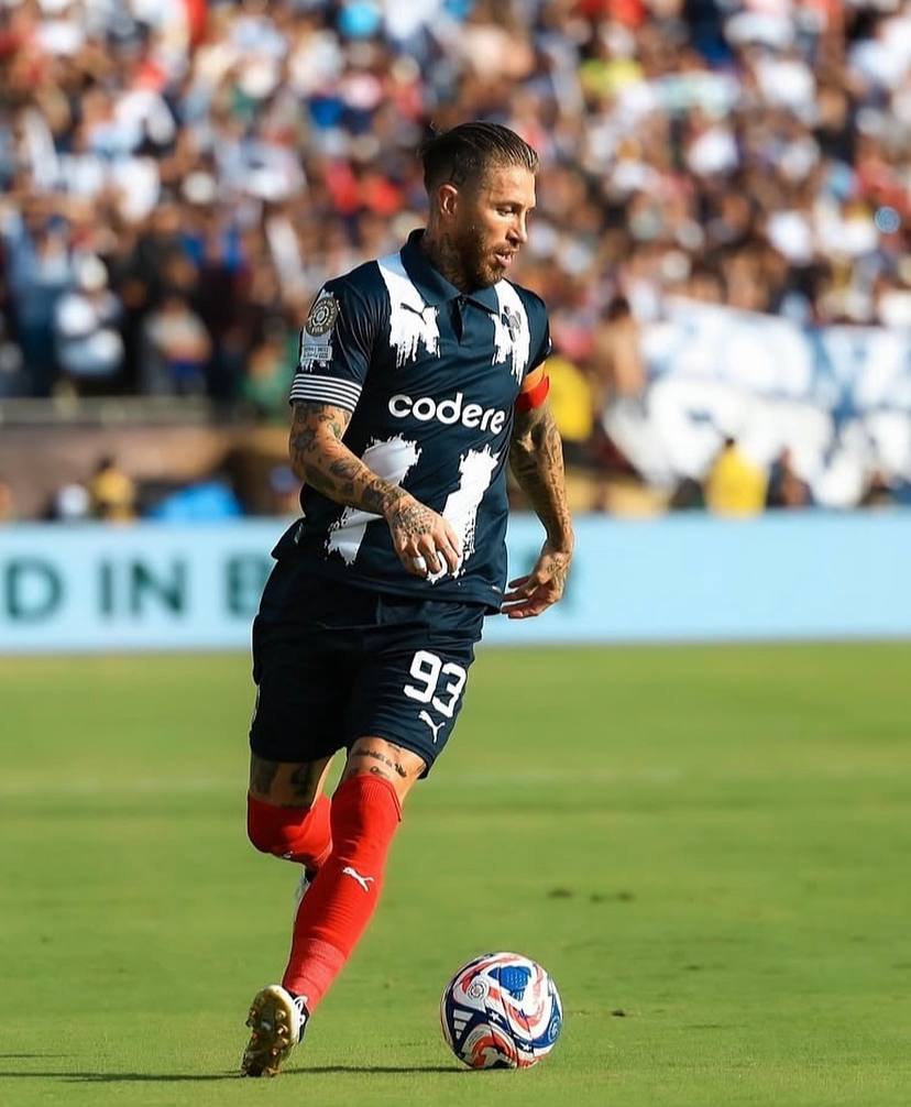 Moterrey home jersey. Season 25/26. Sergio Ramos