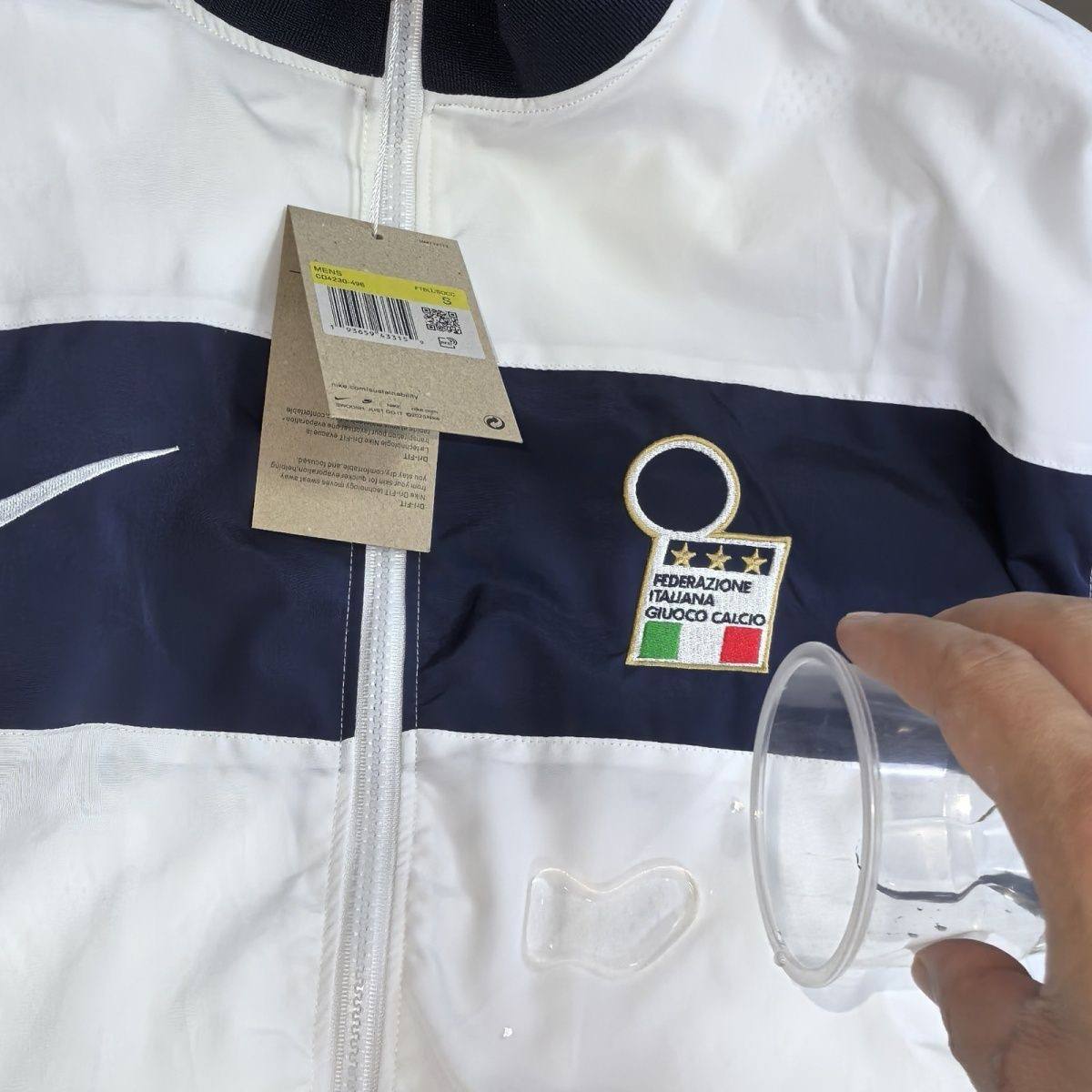 Italy vintage pre-match windreaker