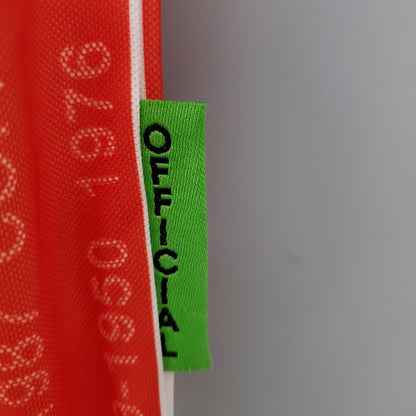 Atletico Madrid home jersey. Season 95/96