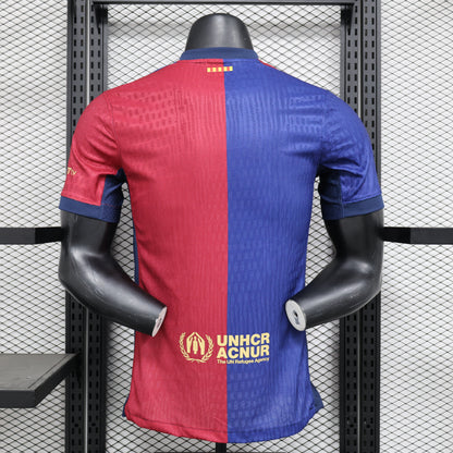 Barcelona home jersey. Season 24/25. (Player Version)