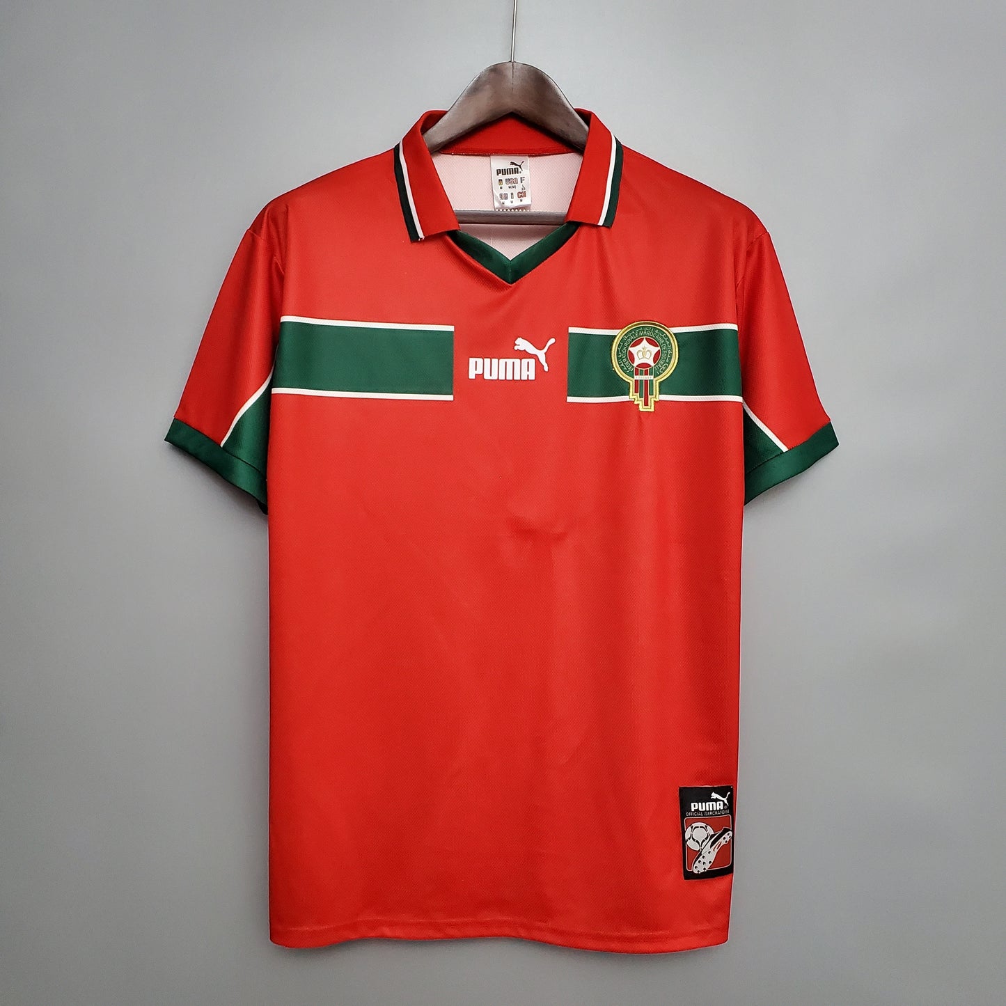 Morocco home jersey. Season 1998