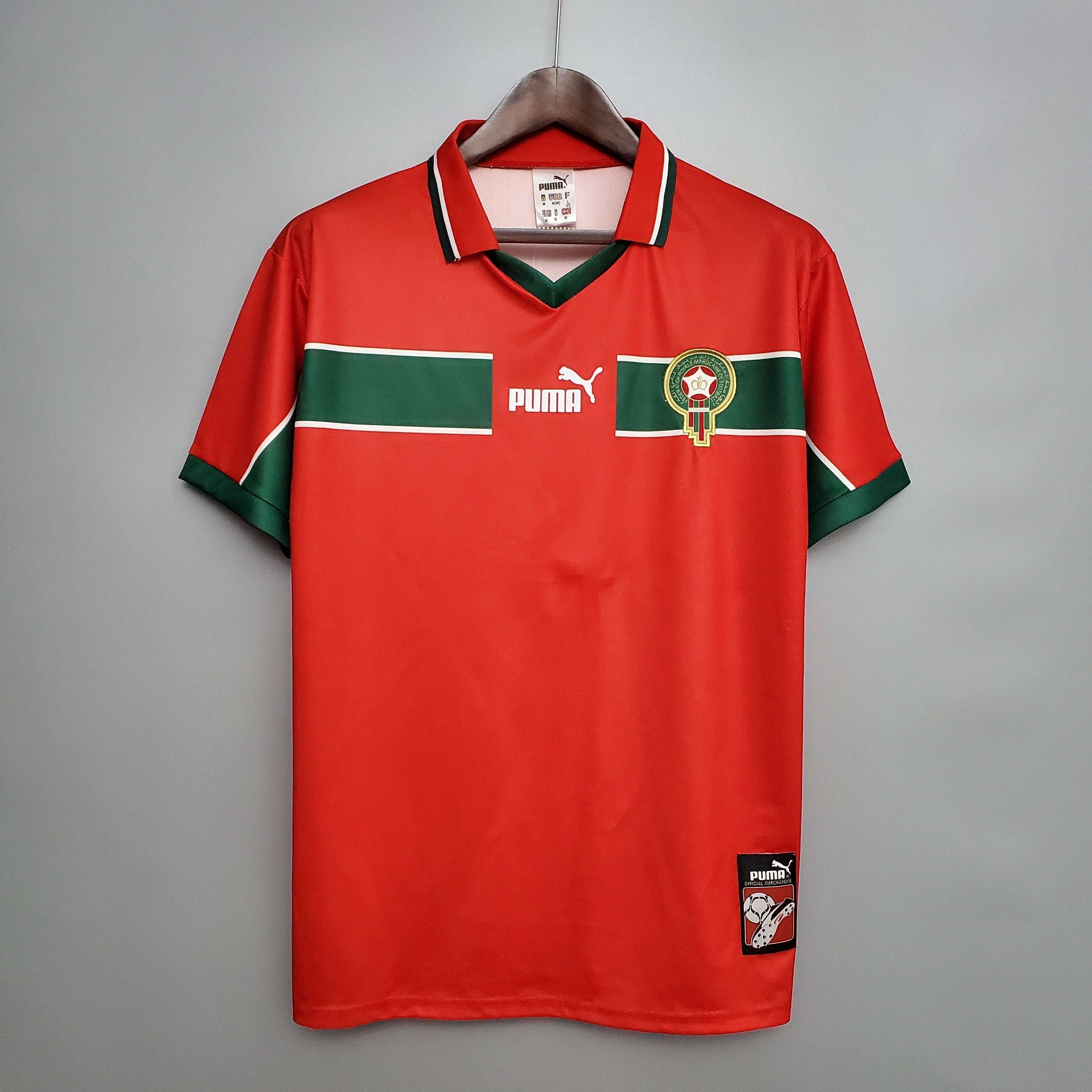 Morocco home jersey. Season 1998