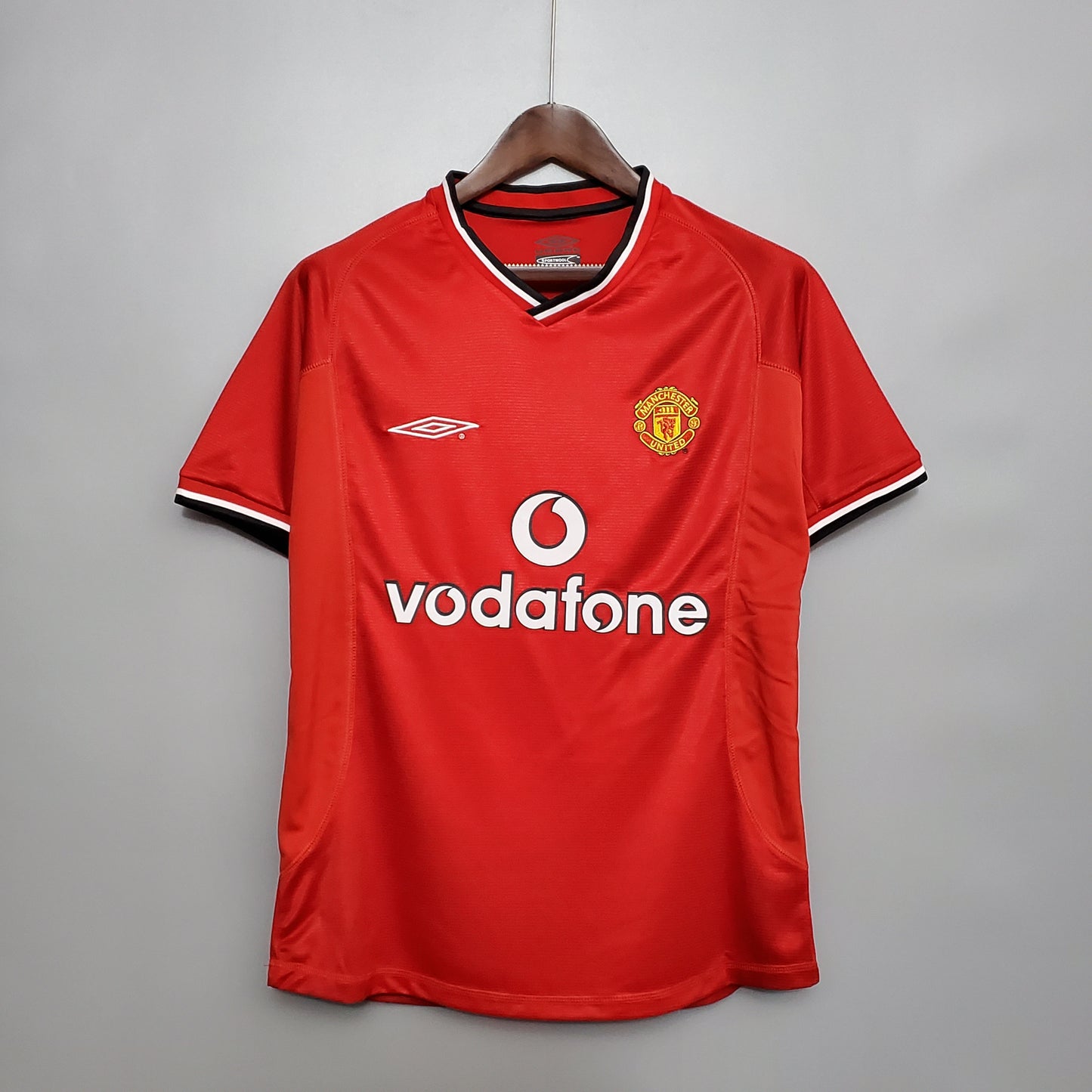 Manchester United home jersey. Season 00/02