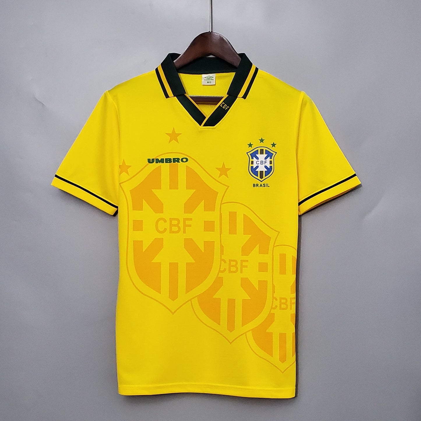 Brazil home jersey. Season 1994