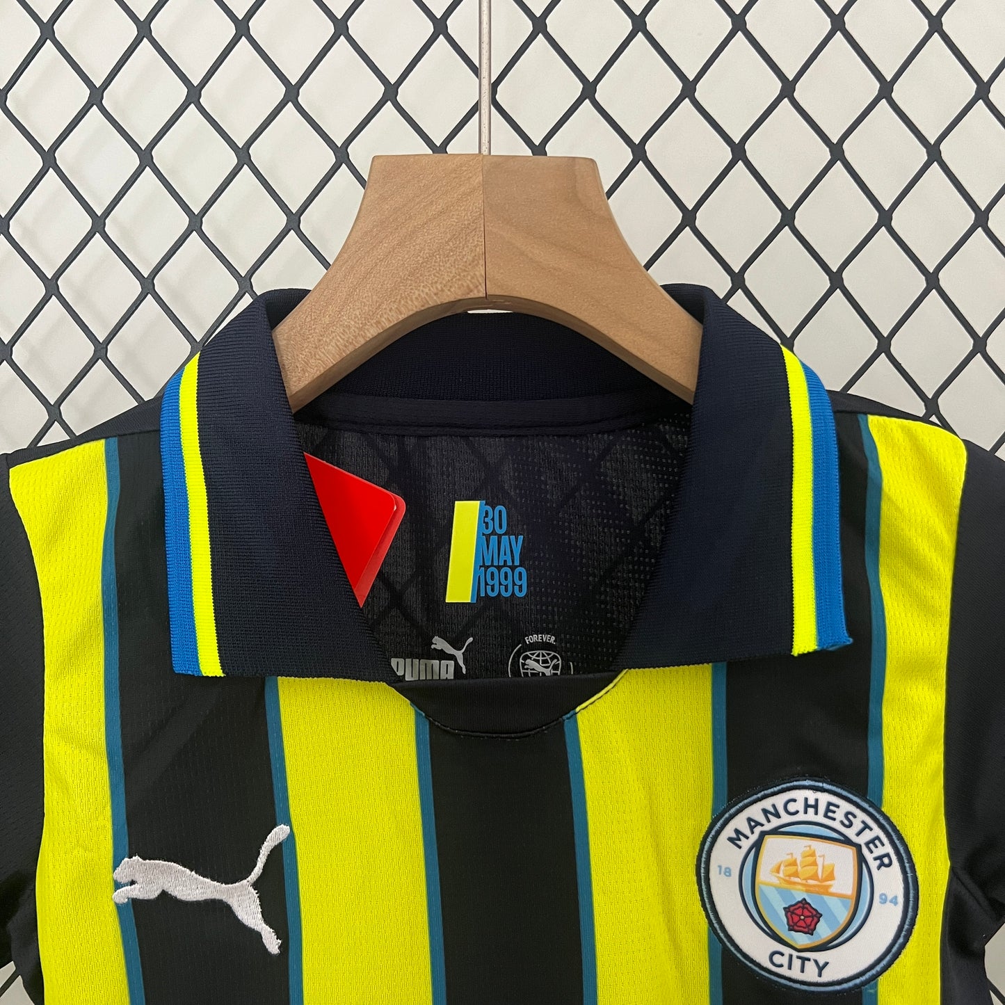 Manchester City away kids set. Season 24/25