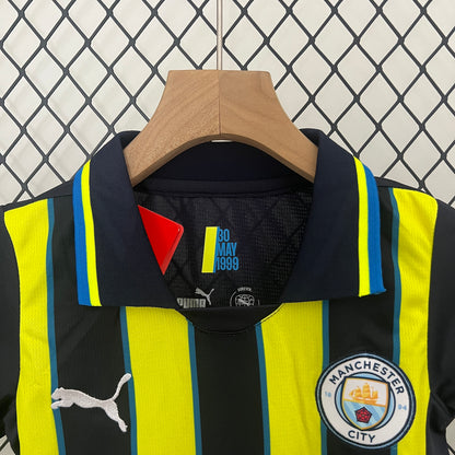 Manchester City away kids set. Season 24/25