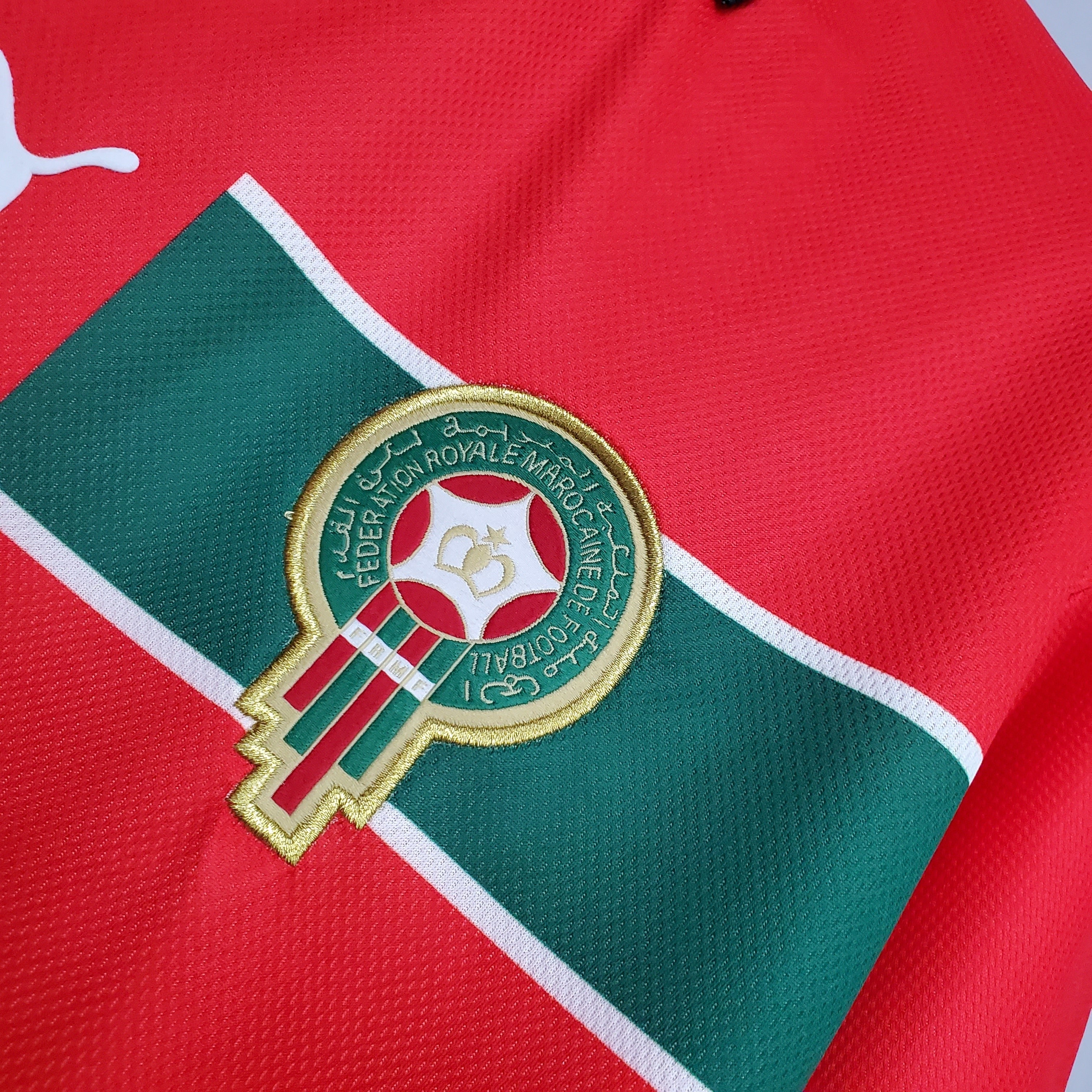 Morocco home jersey. Season 1998