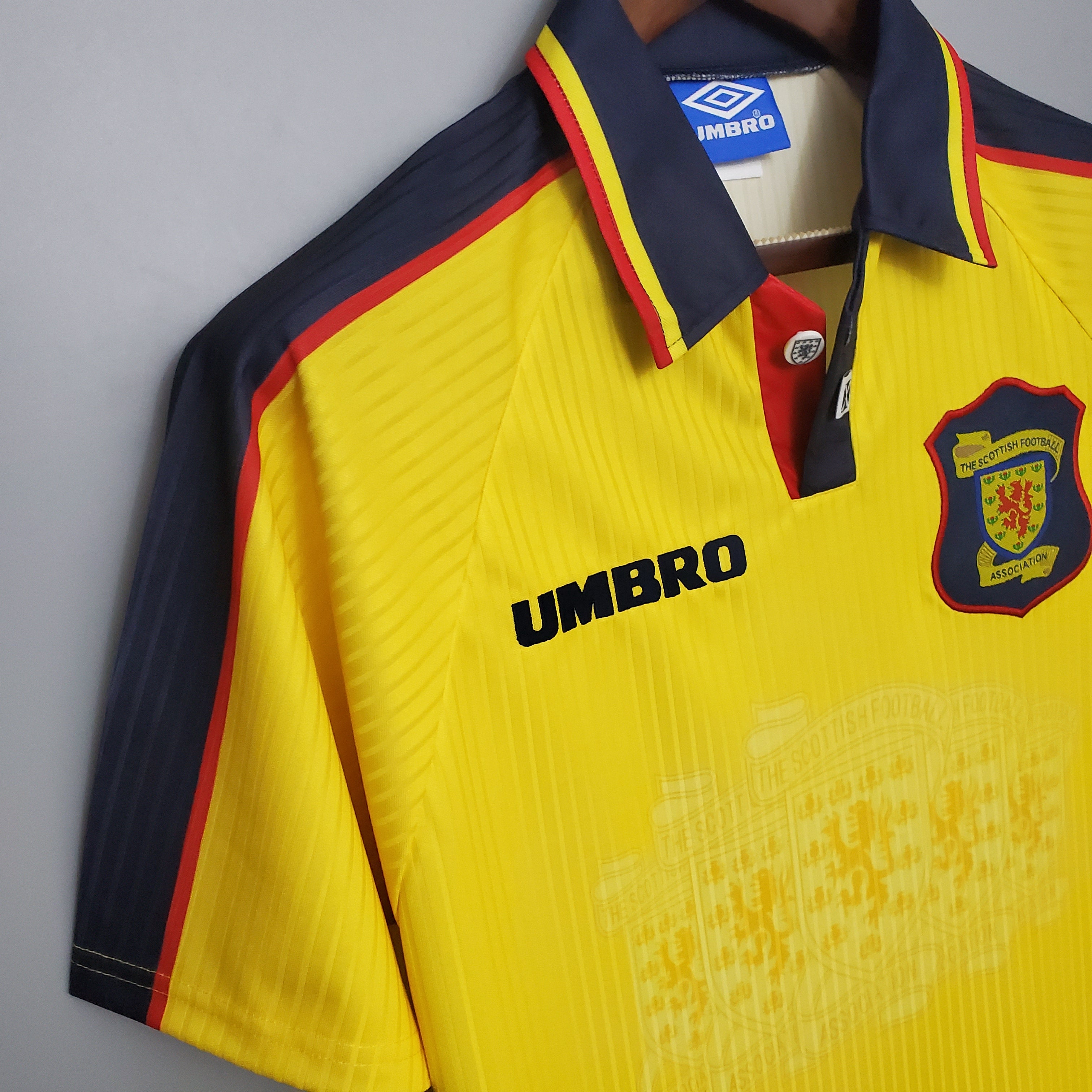 Scotland 1996 away jersey.