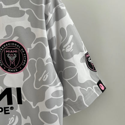 Inter Miami x BAPE Collaboration jersey. (grey)