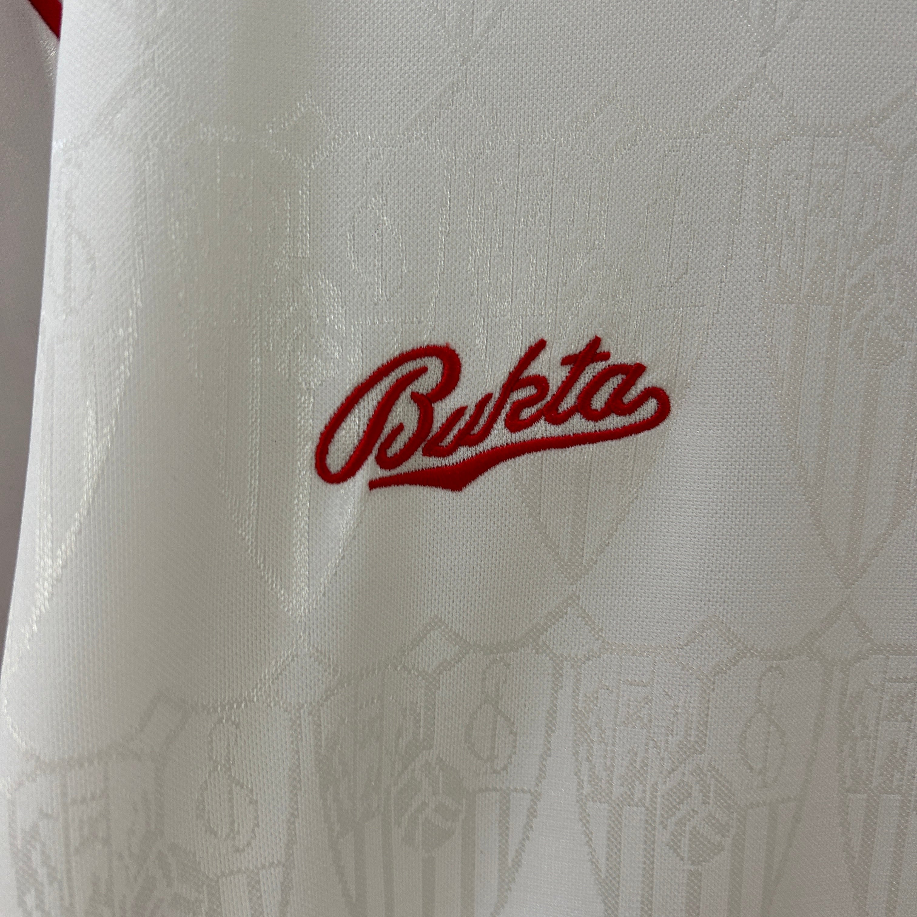 Sevilla home jersey. Season 91/92