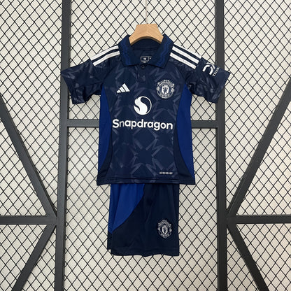 Manchester United away kids set. Season 24/25