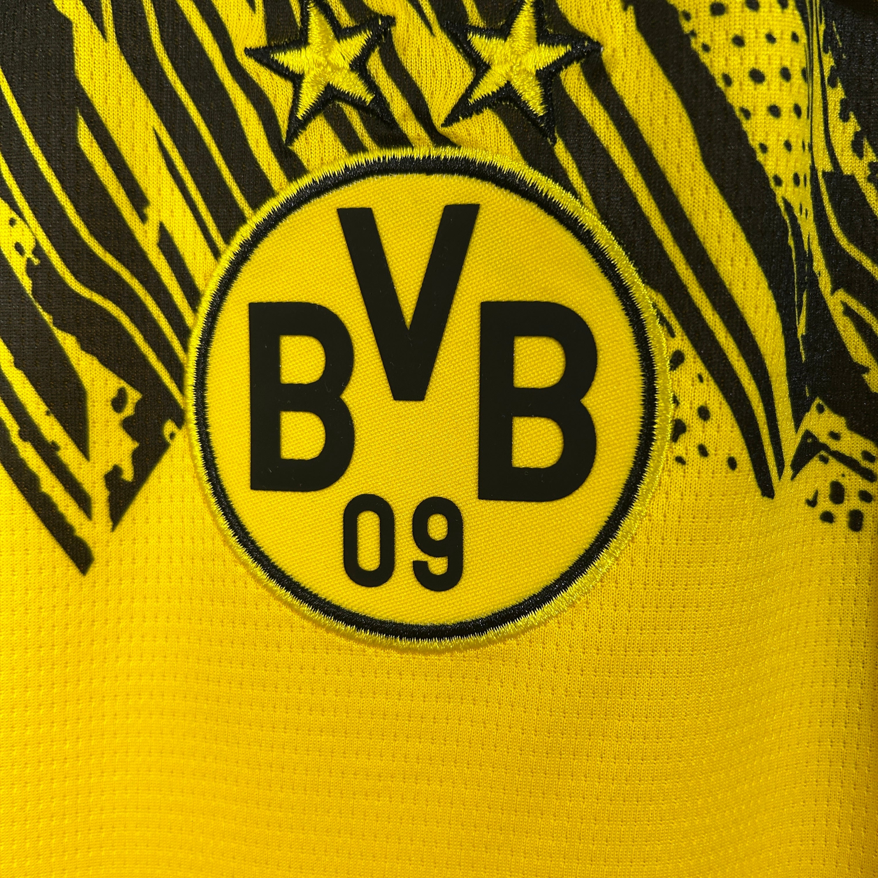 Borussia Dortmund home jersey. Season 25/26. (All sponsors included)