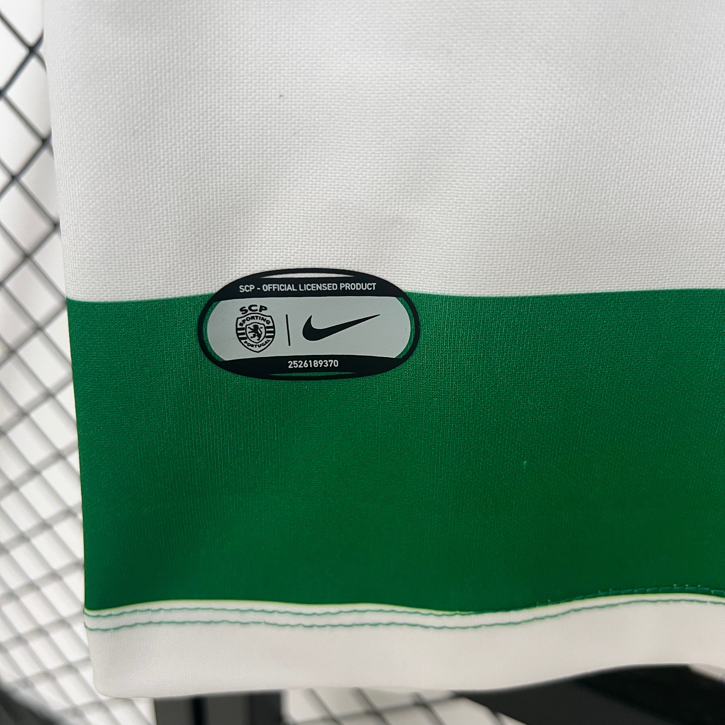 Sporting home jersey. Season 25/26