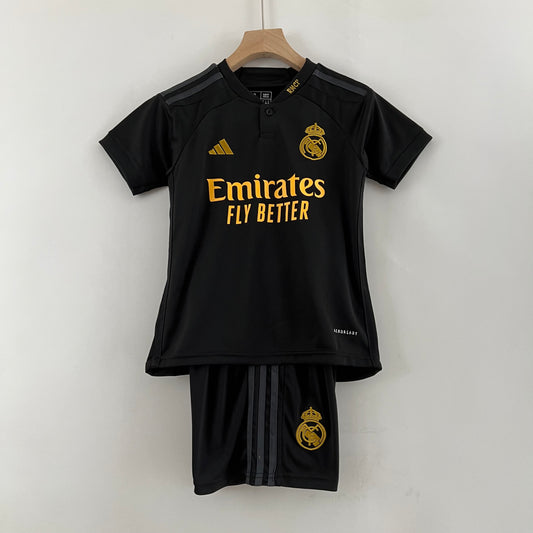Real Madrid third kids set. Season 23/24
