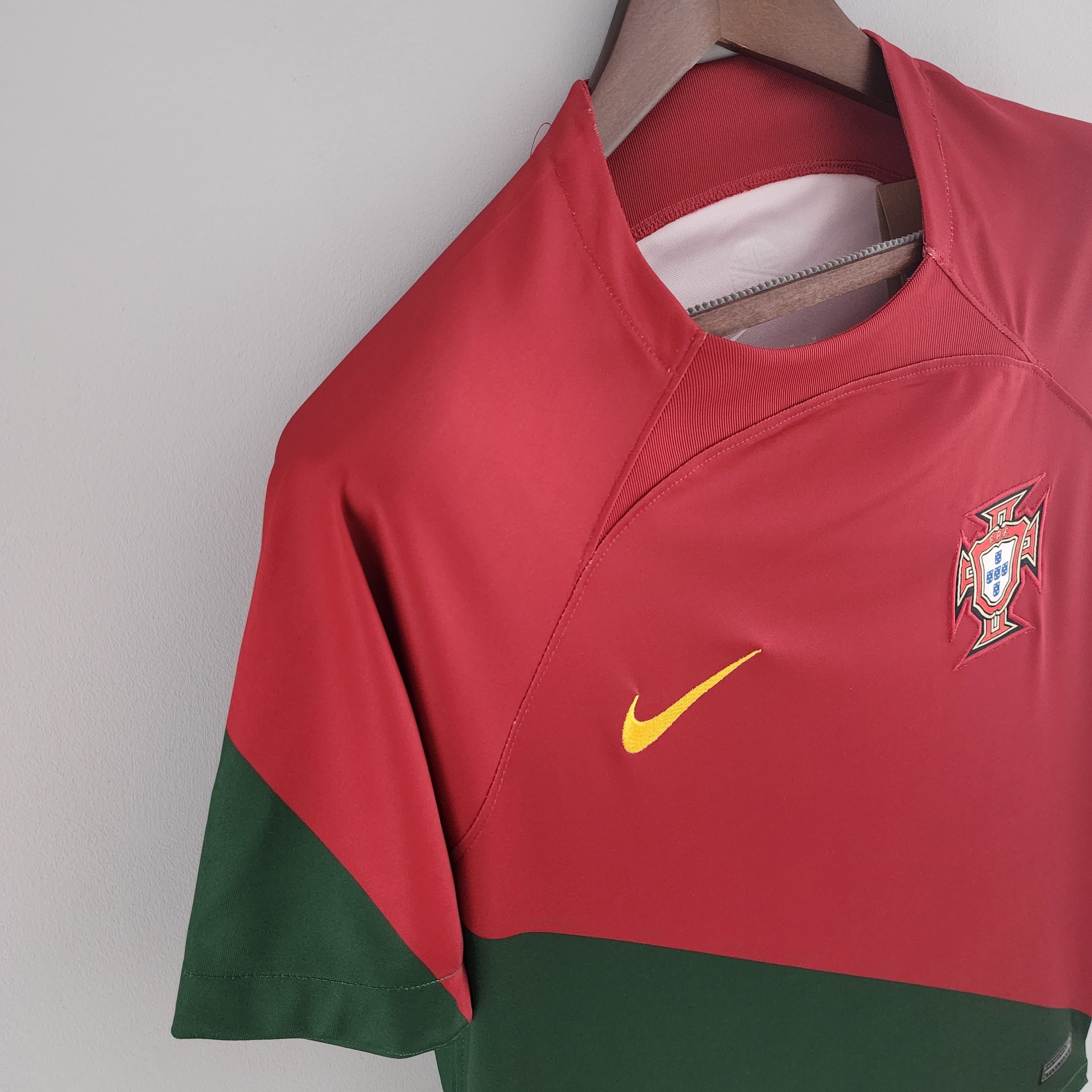 Portugal home jersey. World Cup 2022