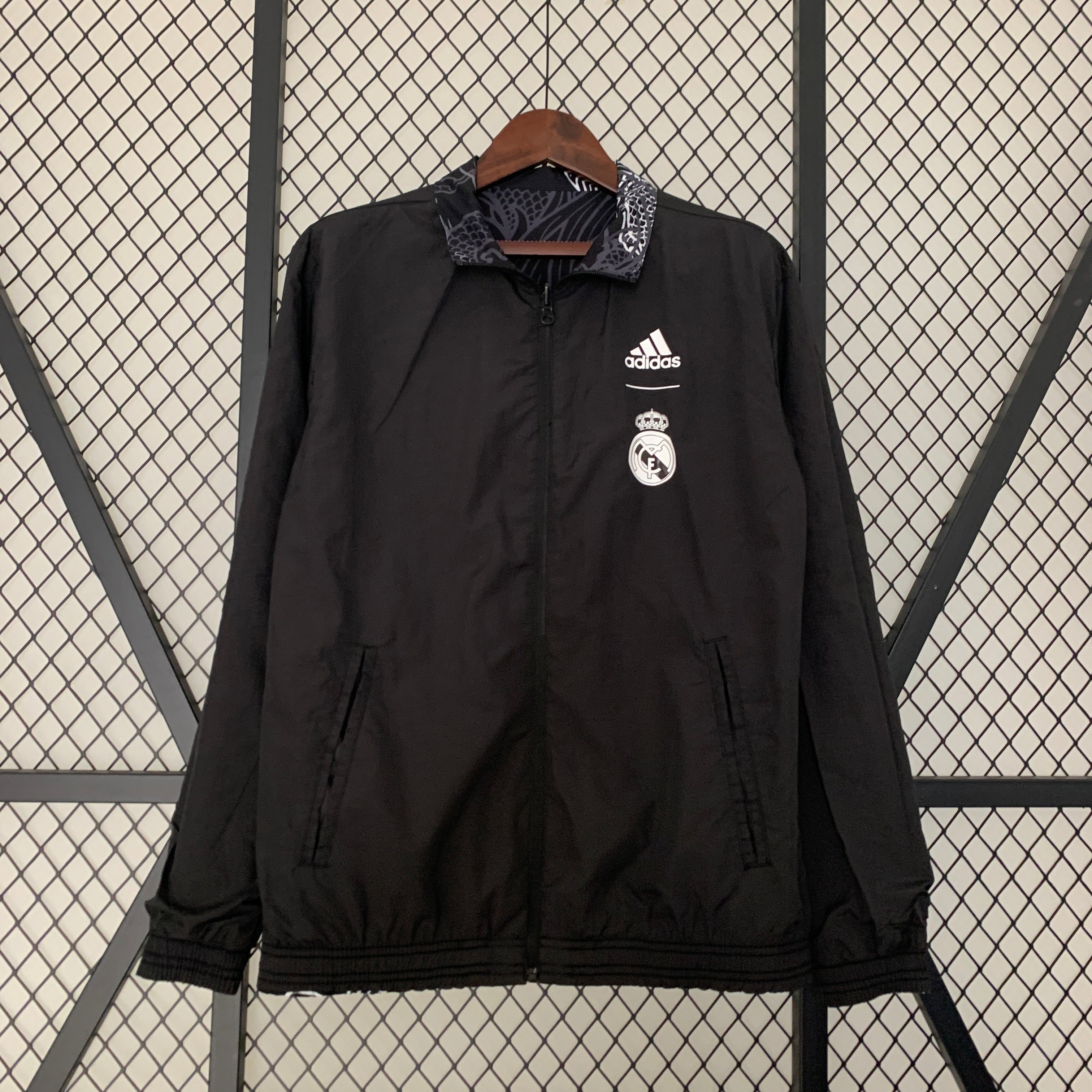 Real Madrid double-sided Windbreaker