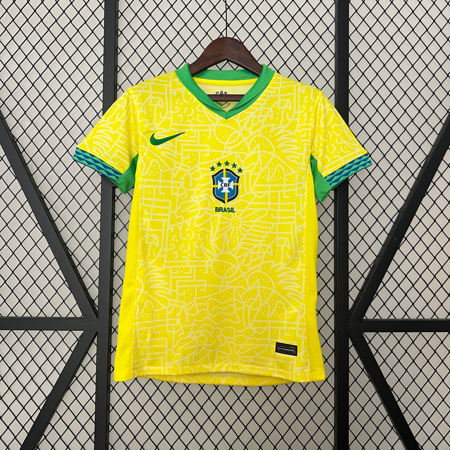 Brazil home jersey for women. Season 23/24