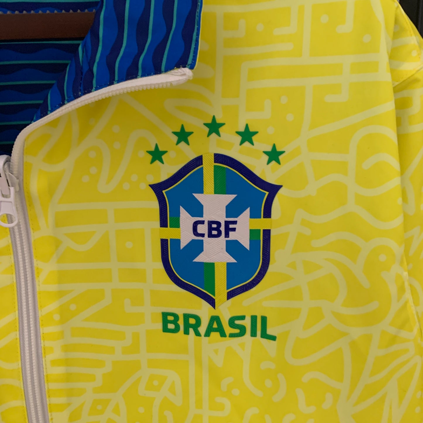 Brazil double-sided Windbreaker