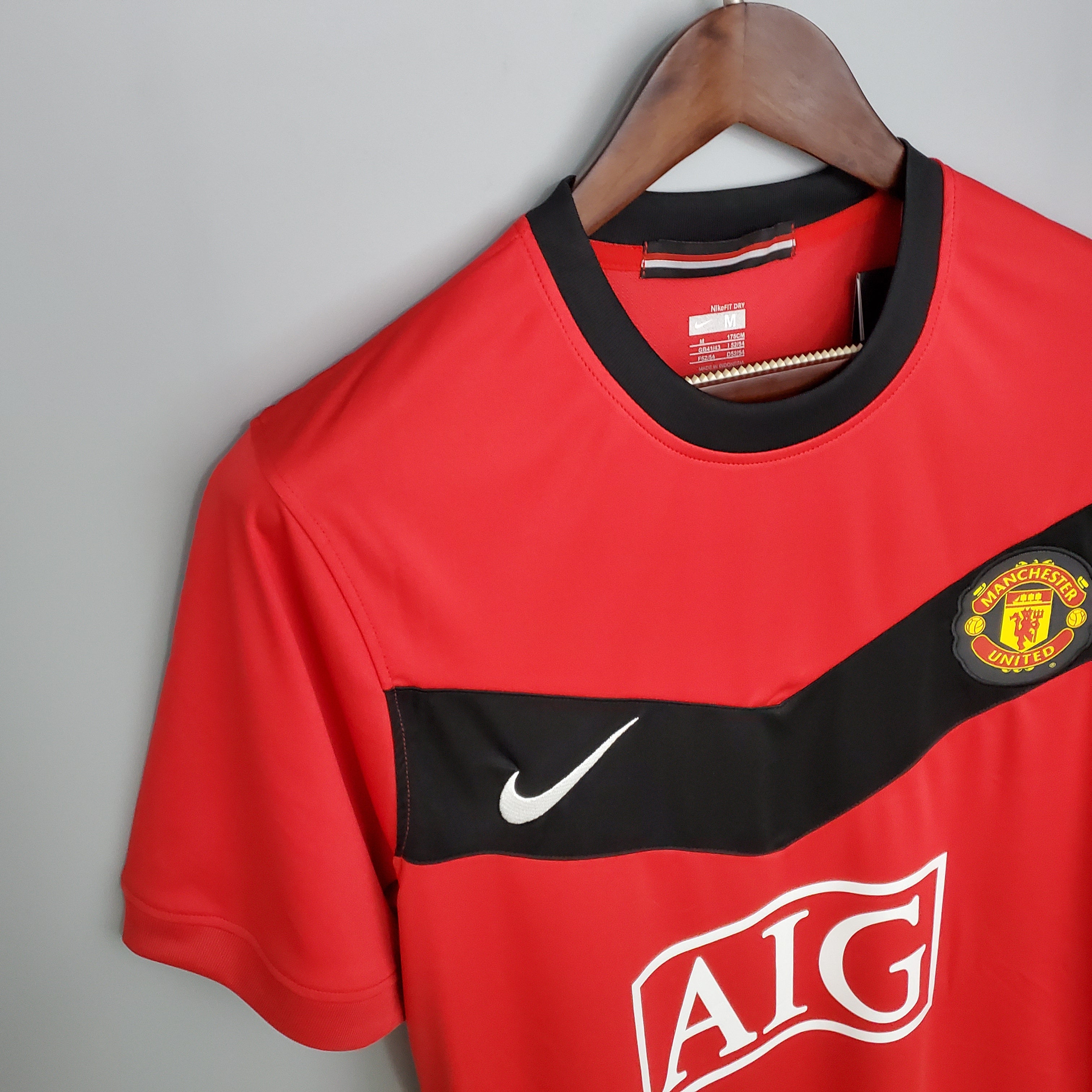 Manchester United home jersey. Season 09/10