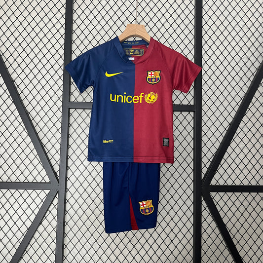 Barcelona home kids set. Season 08/09