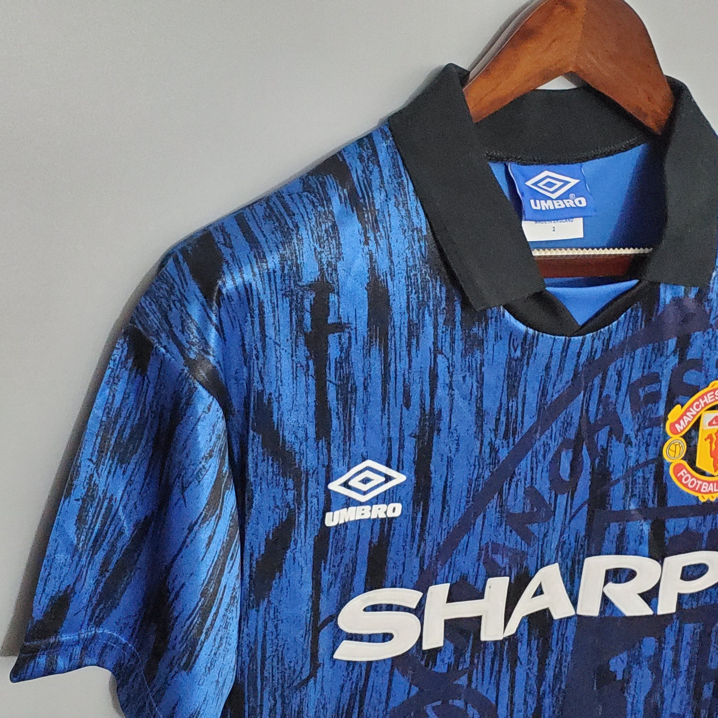 Manchester United away jersey. Season 92/93