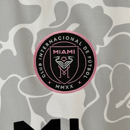 Inter Miami x BAPE Collaboration jersey. (grey)