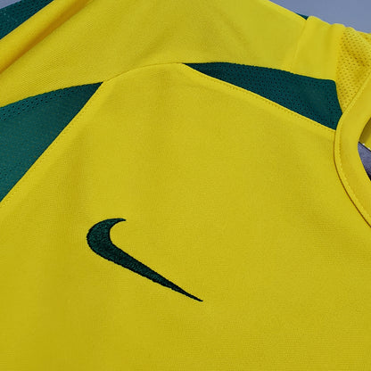 Brazil World Cup 2002 home jersey