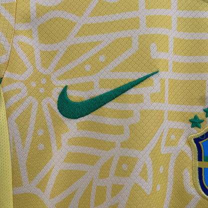 Brazil 2024 home kids set.