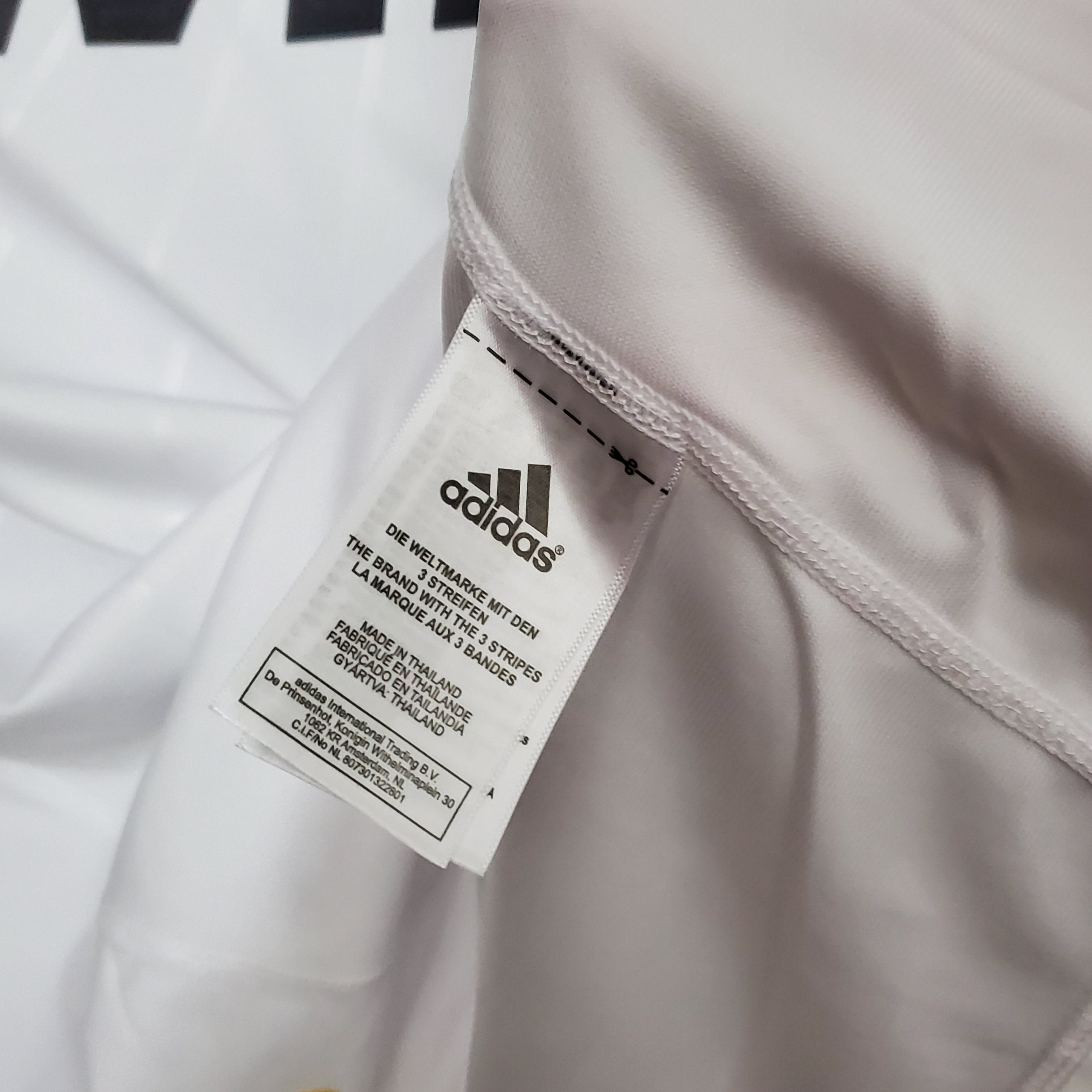 Real Madrid longsleeve home jersey. Season 10/11