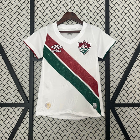 Fluminense away jersey for women. Season 24/25