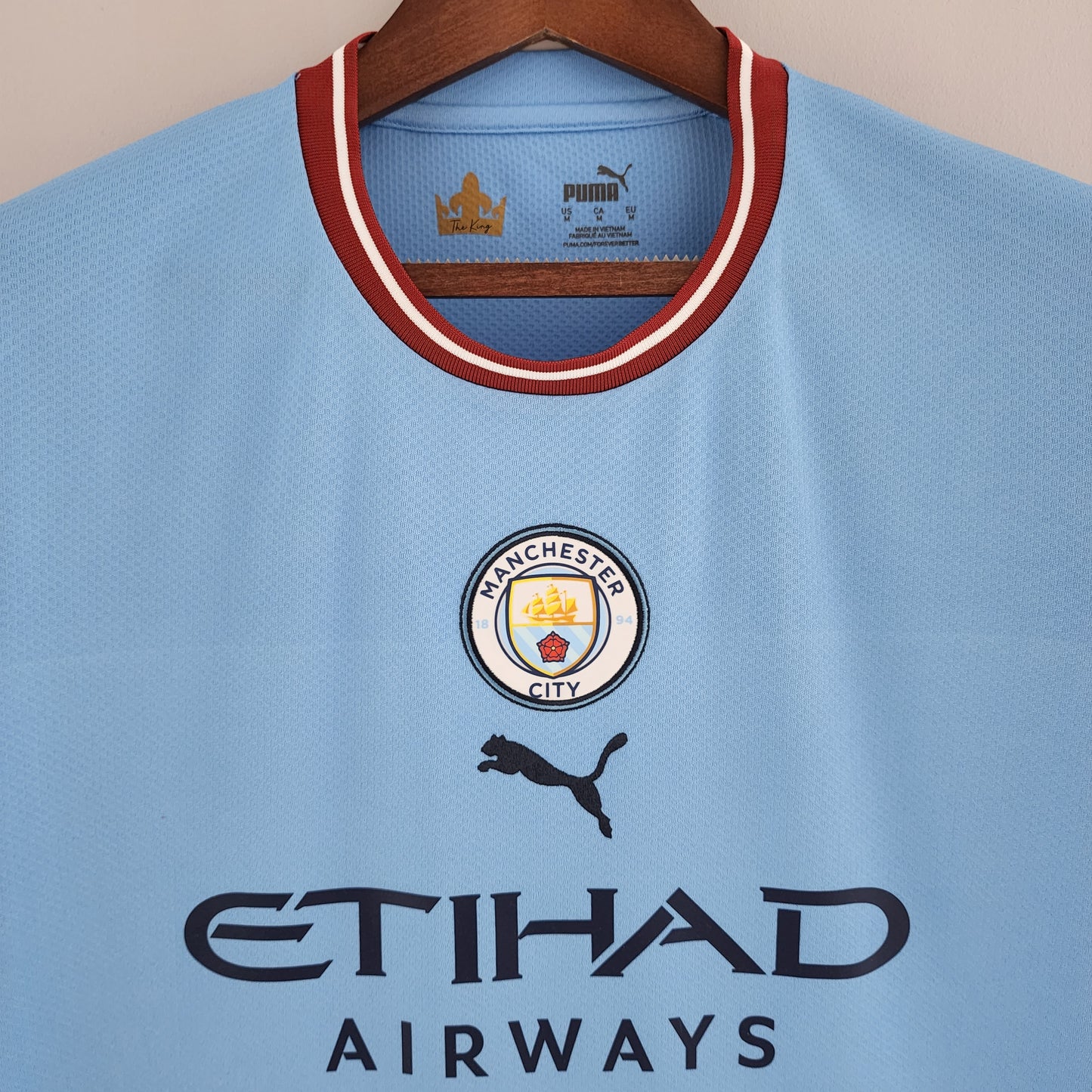 Manchester City home jersey. Season 22/23