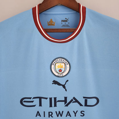 Manchester City home jersey. Season 22/23