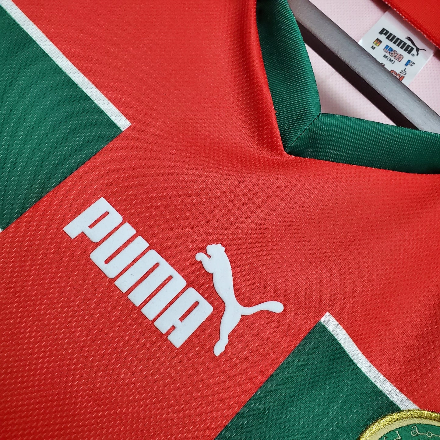 Morocco home jersey. Season 1998