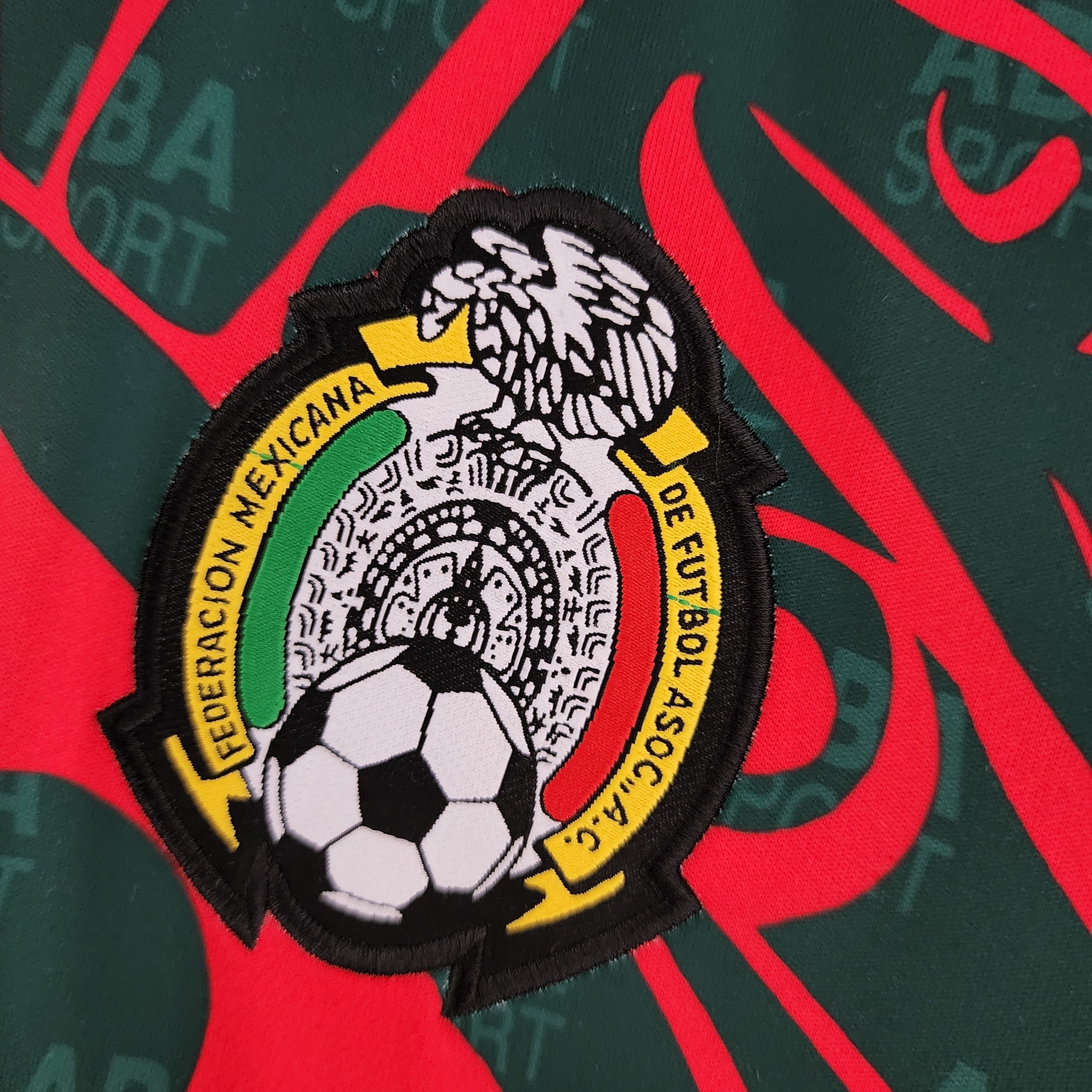 Mexico fourth away jersey. Season 1995