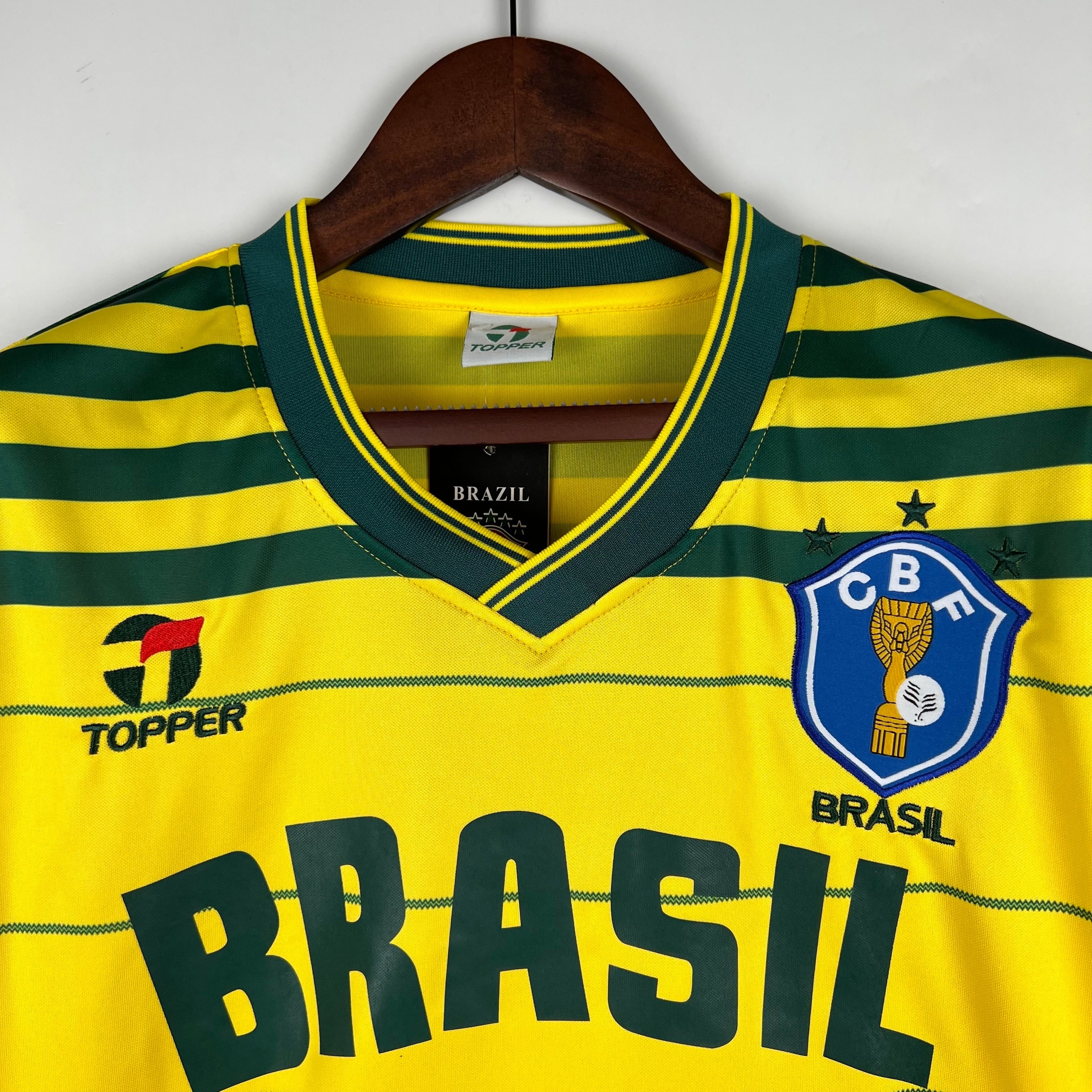 Brazil home jersey. Season 1984