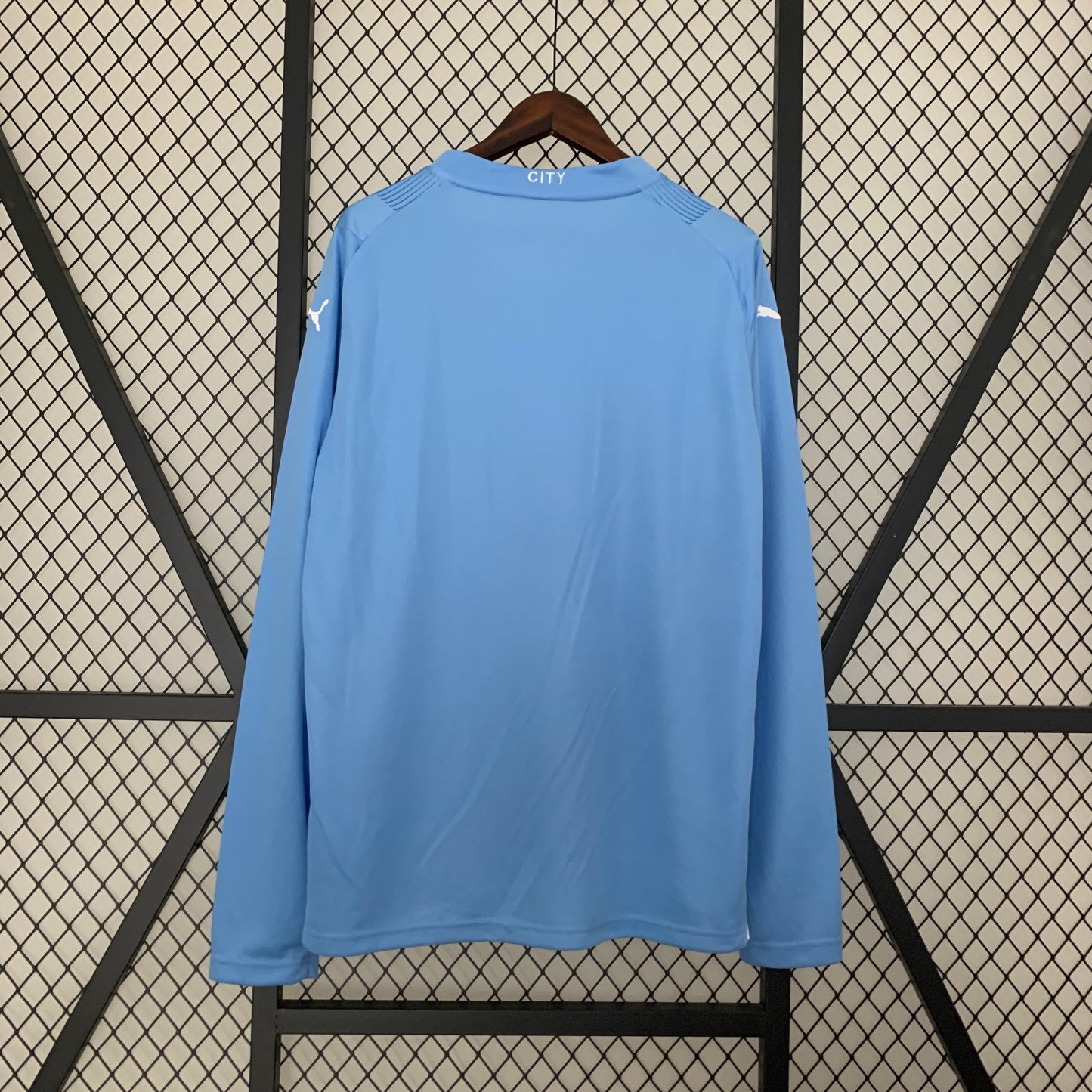 Manchester City longsleeve home jersey. Season 23/24