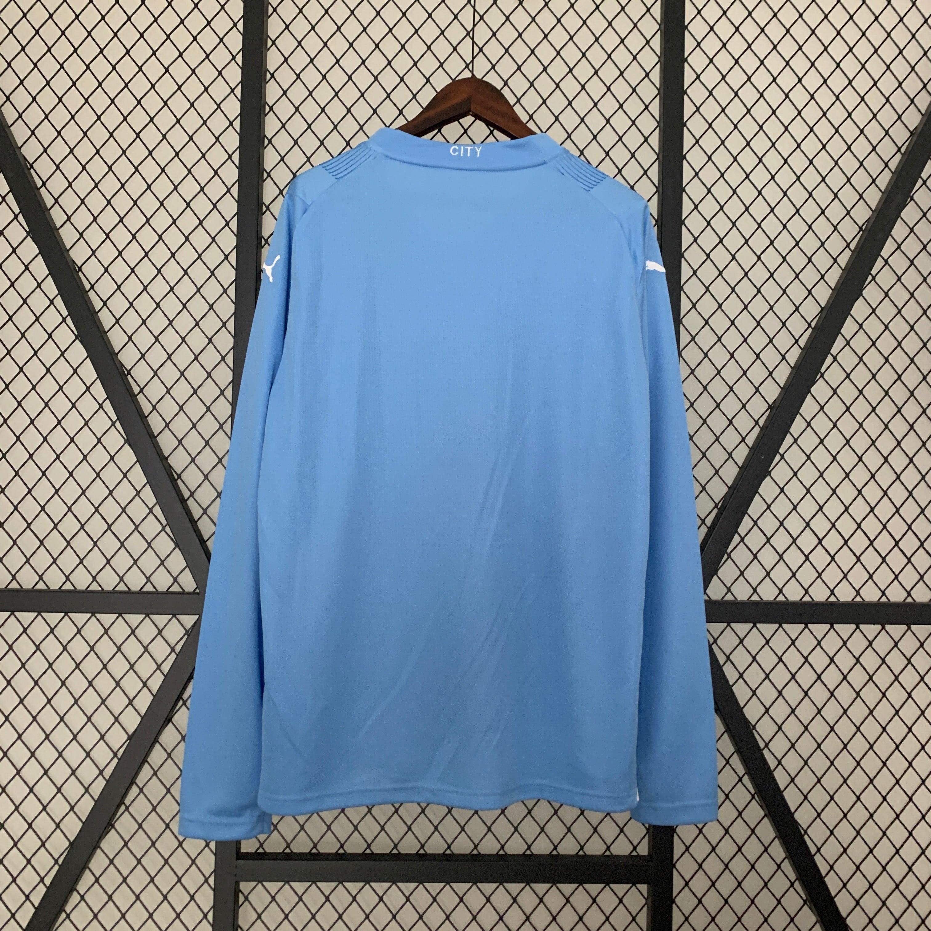 Manchester City longsleeve home jersey. Season 23/24
