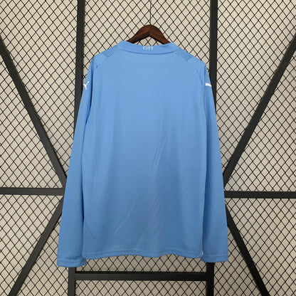 Manchester City longsleeve home jersey. Season 23/24