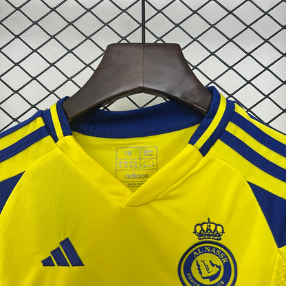 Al-Nassr home kids set. Season 24/25