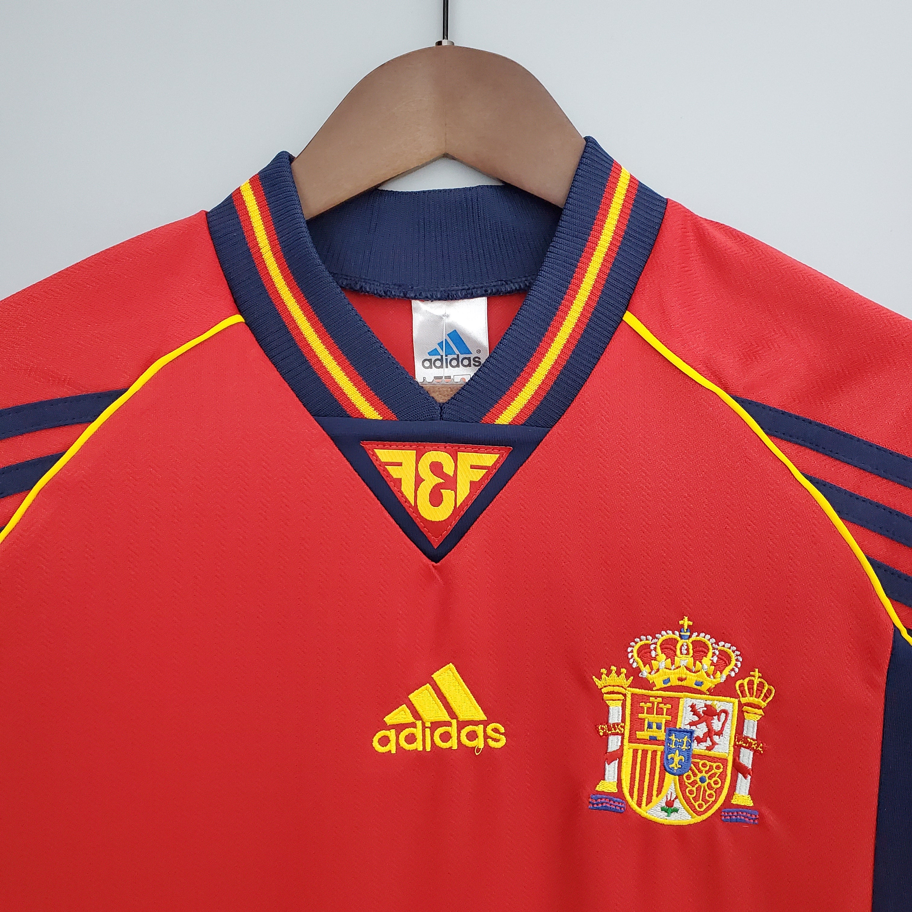 Spain 1998 home jersey.