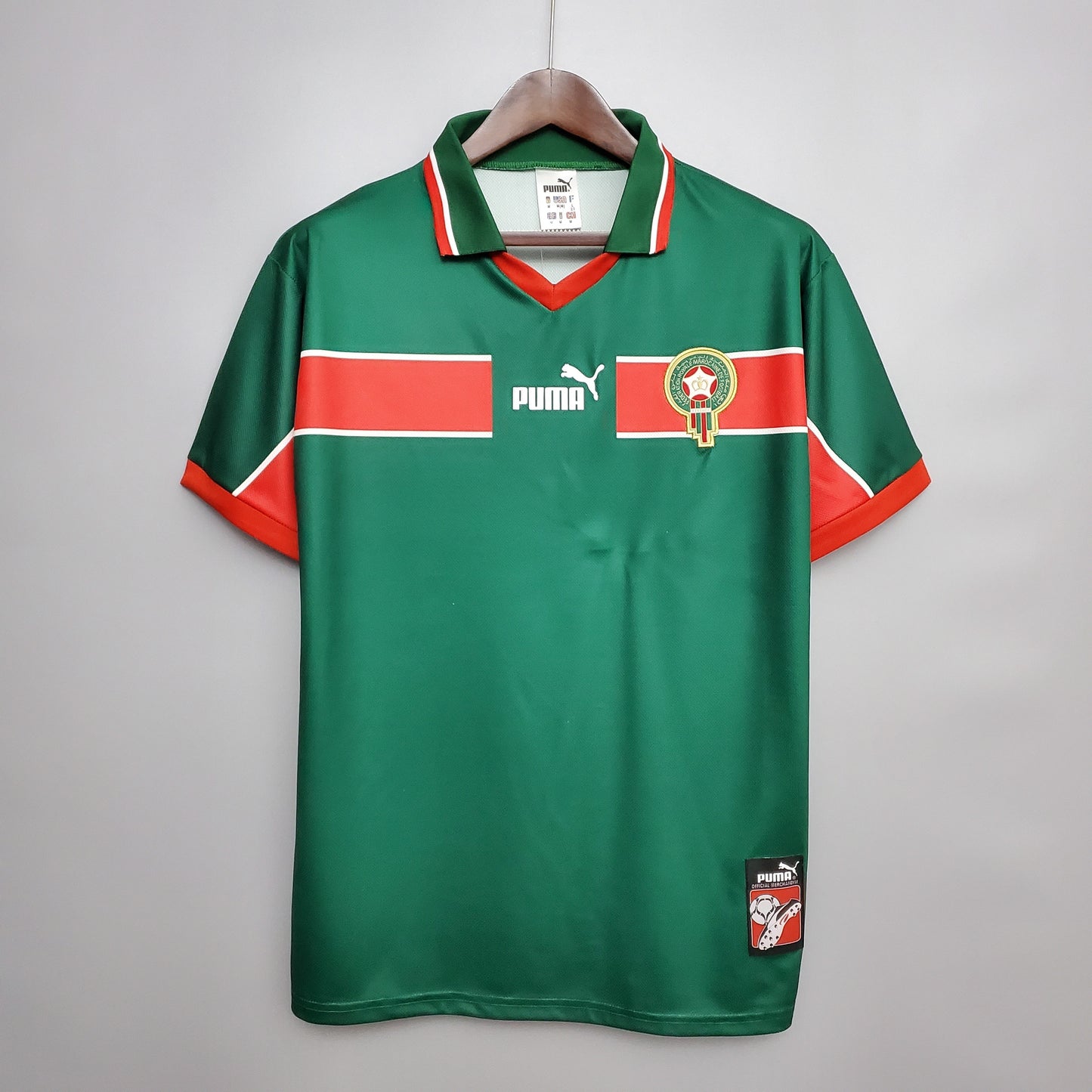 Morocco away jersey. Season 1998