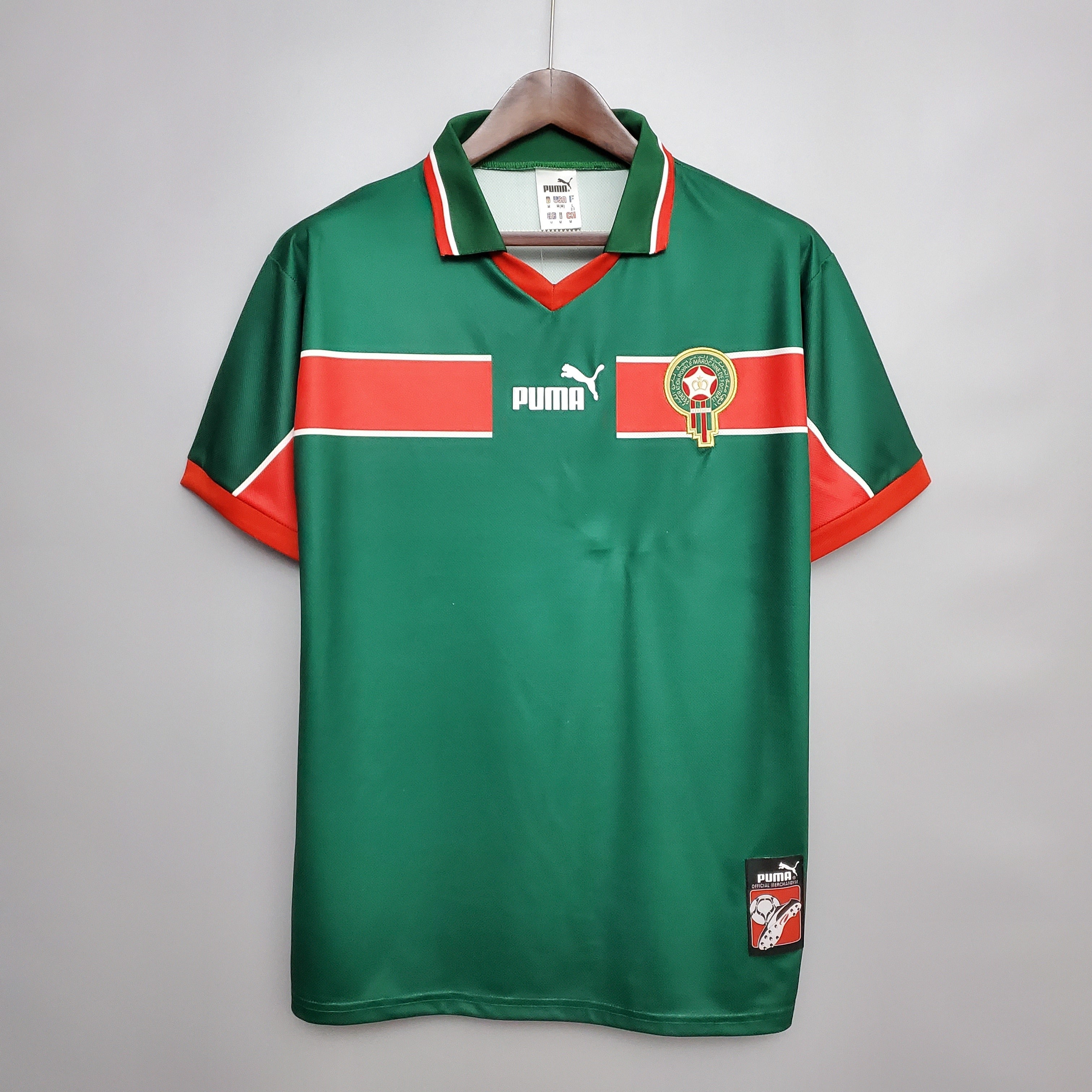 Morocco away jersey. Season 1998