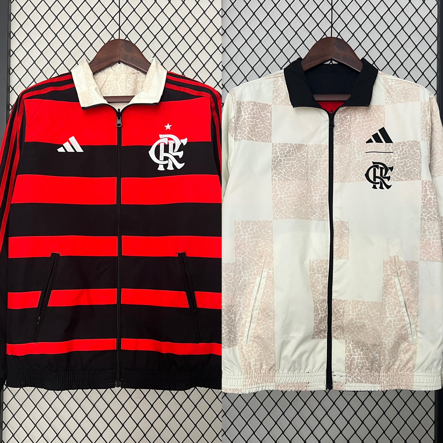 Flamengo double-sided Windbreaker