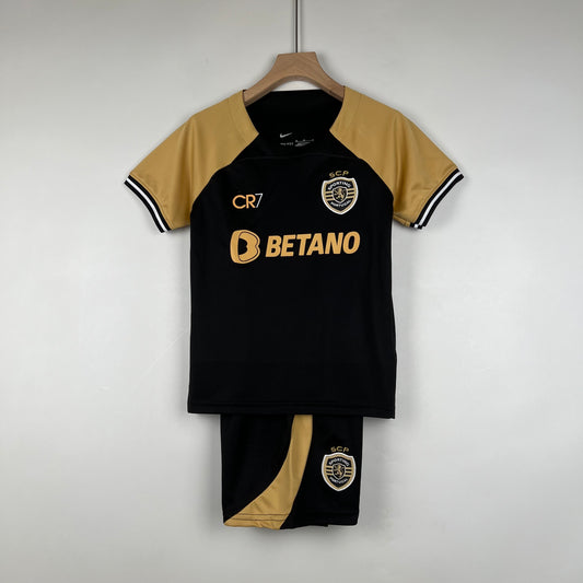 Sporting Lisbon third kids set. Season 23/24