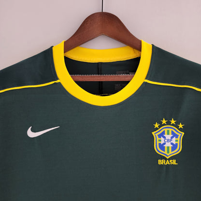 Brazil goalkeeper home jersey. Season 1998