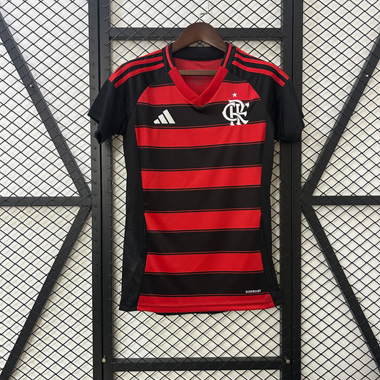 Flamengo home jersey for women. Season 24/25