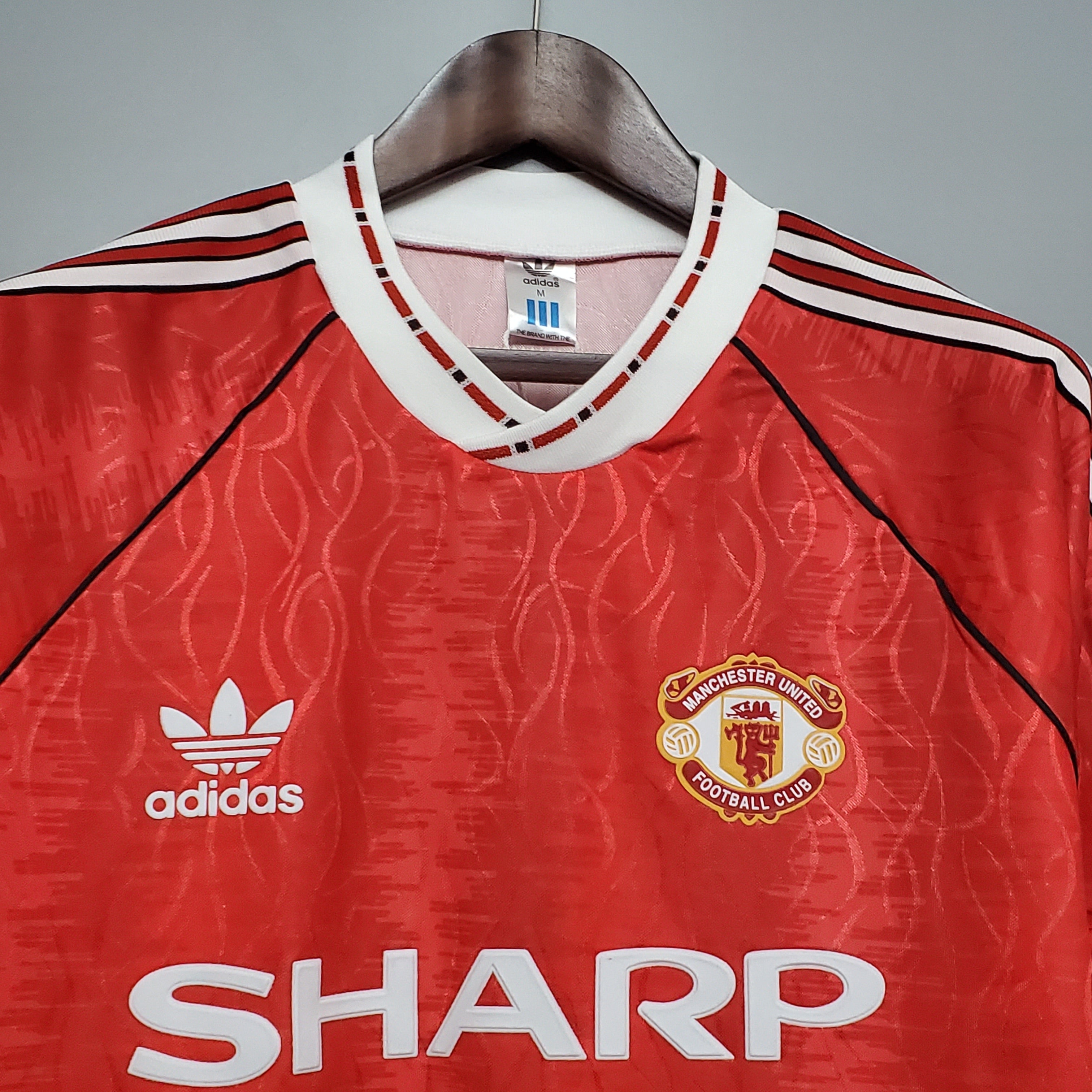 Manchester United home jersey. Season 91/92