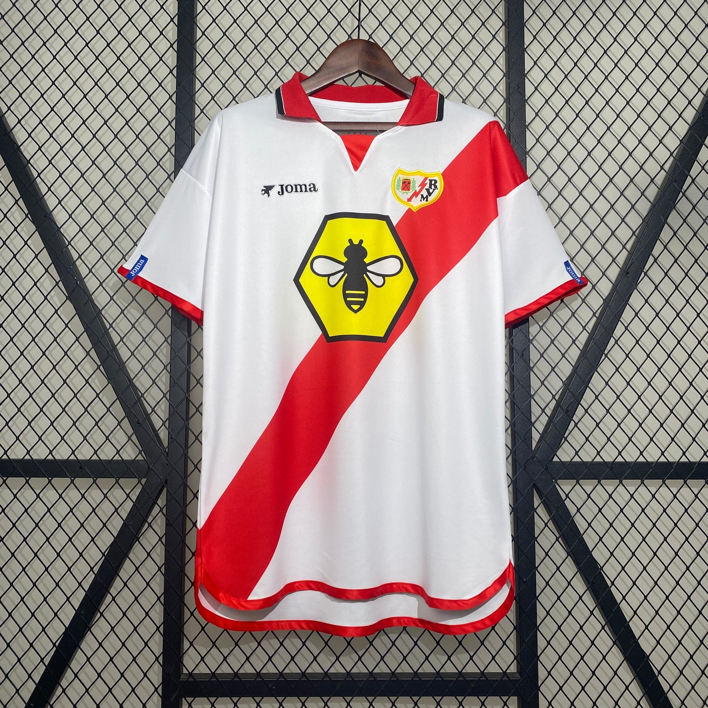 Rayo Valecano home jersey. Season 01/02
